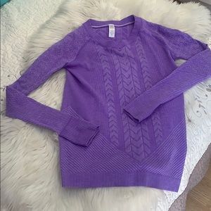 Ivivva Lululemon Purple Long Sleeve Top